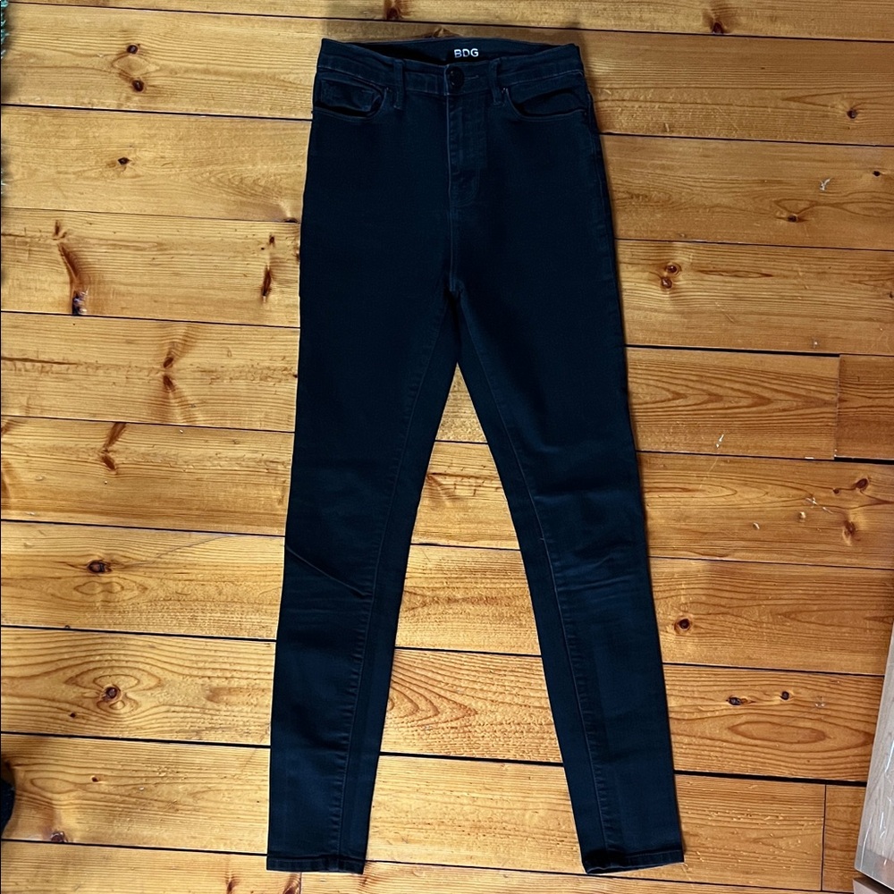 BDG Women's Black High waisted Skinny Jeans